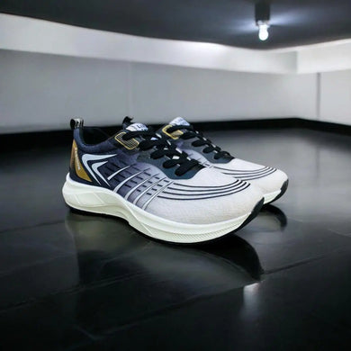 👟 Men's Casual Grey Sneakers – Stylish Synthetic Leather Footwear