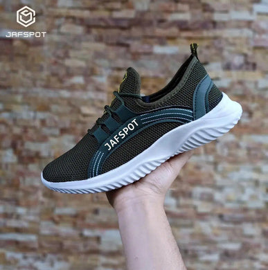 👟 Jaf Spot Men Sport Casual Sneakers - JF022, Green Mayari Super Store