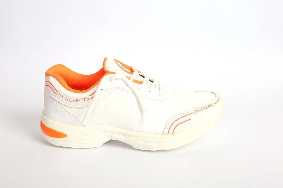 👟 Men's White Synthetic Leather Casual Gripper - Perfect for Running & Everyday Wear