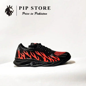 Men's Rubber Comfortable Joggers, Red Fire Mayari Super Store
