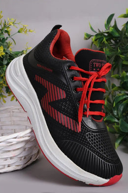 👟 Men's Synthetic Leather Casual Joggers – Comfort & Style for Everyday Wear