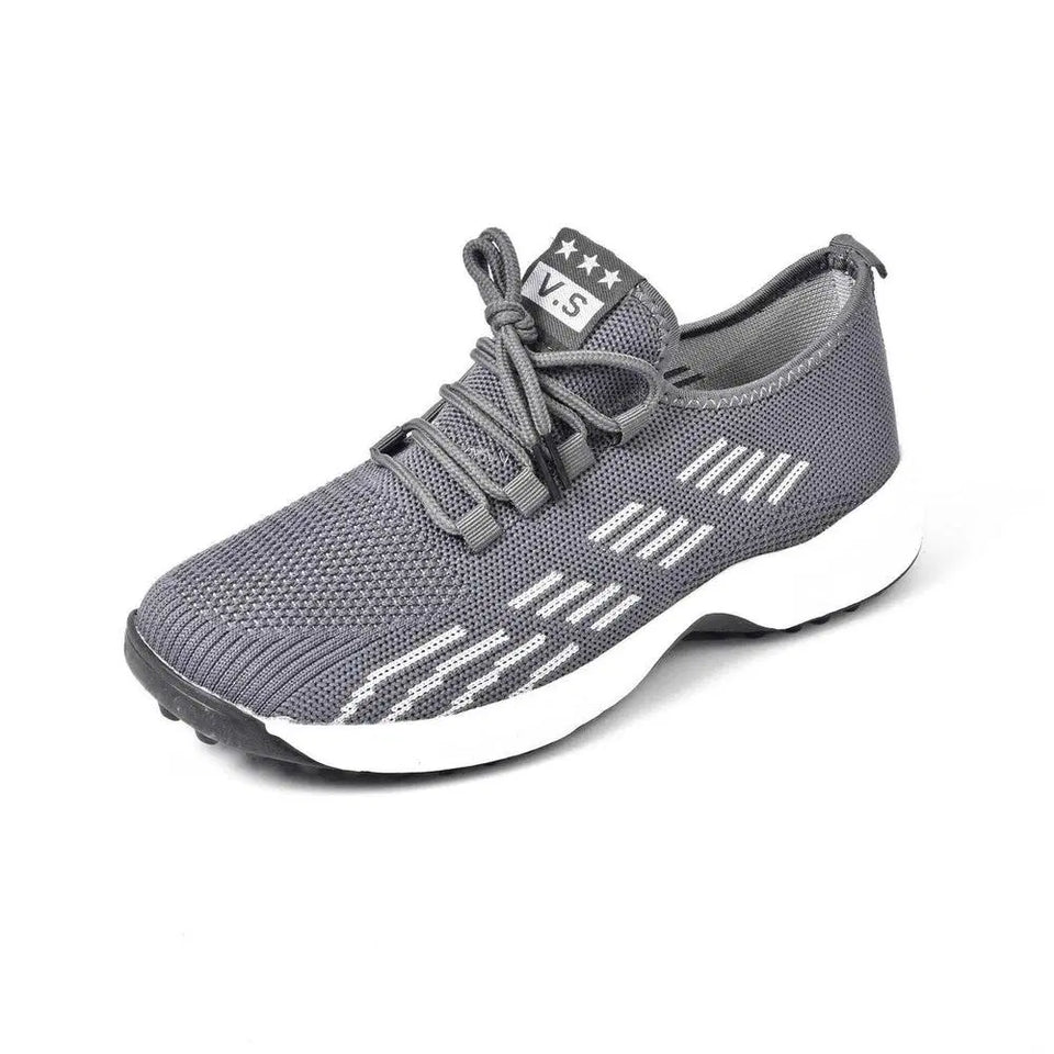 Black Camel Gripper Sports Shoes – Grey