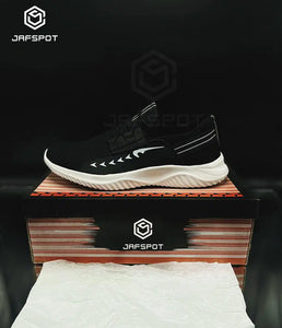 👟 Men's Fashion Tennis White Shoes - JF016, Black