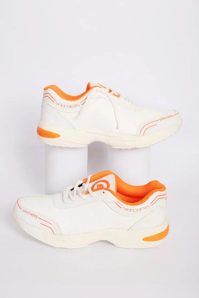 👟 Men's White Synthetic Leather Casual Gripper - Perfect for Running & Everyday Wear - Mayari Super Store