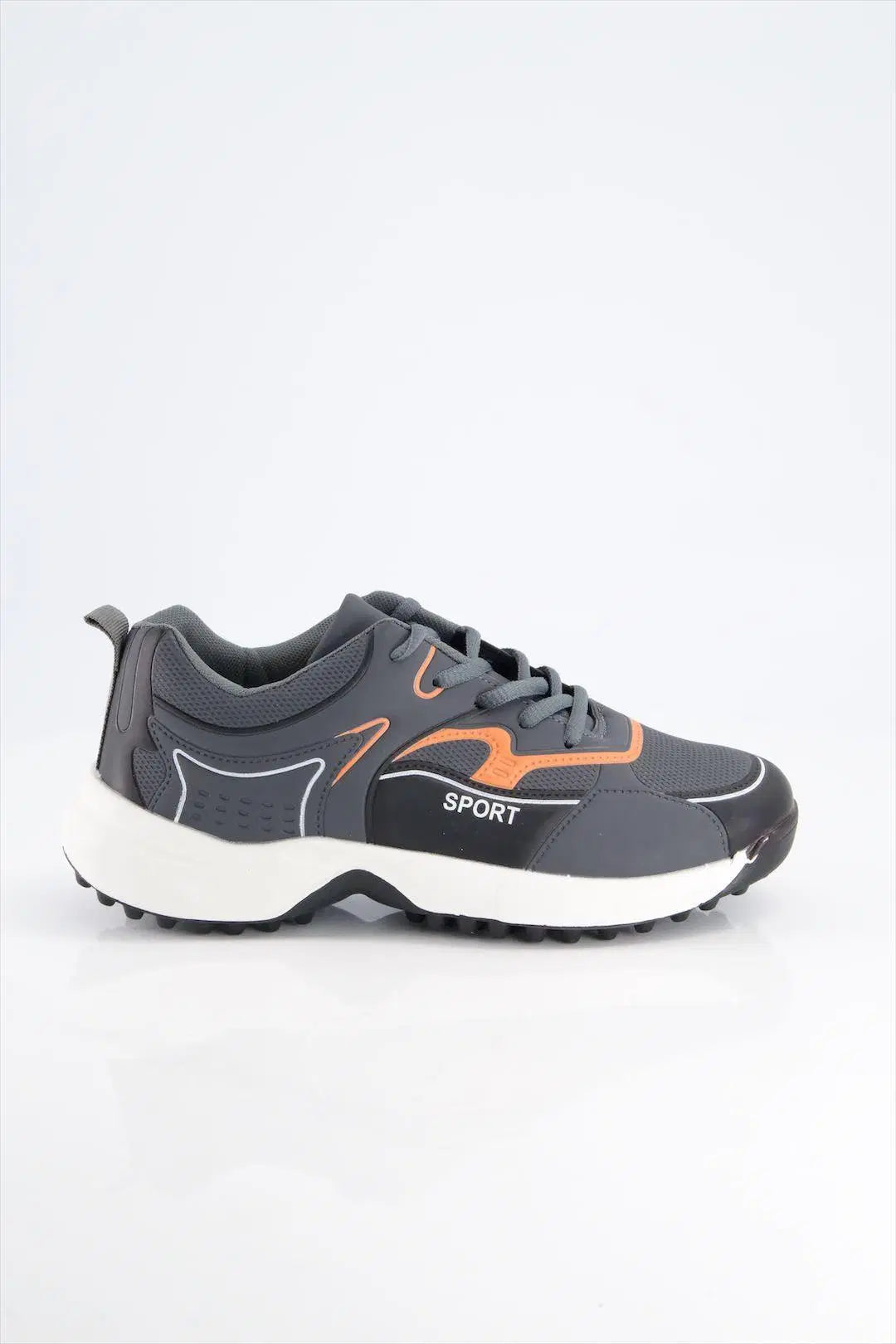 👟 Black Camel Sports Gripper Shoes - DL884, Gray - Mayari Super Store