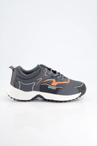 👟 Black Camel Sports Gripper Shoes - DL884, Gray