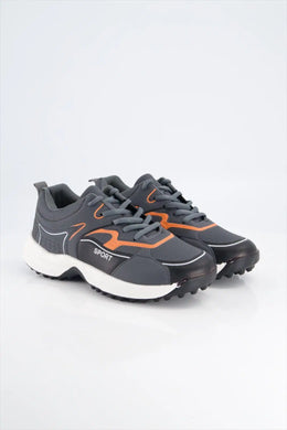 👟 Black Camel Sports Gripper Shoes - DL884, Gray