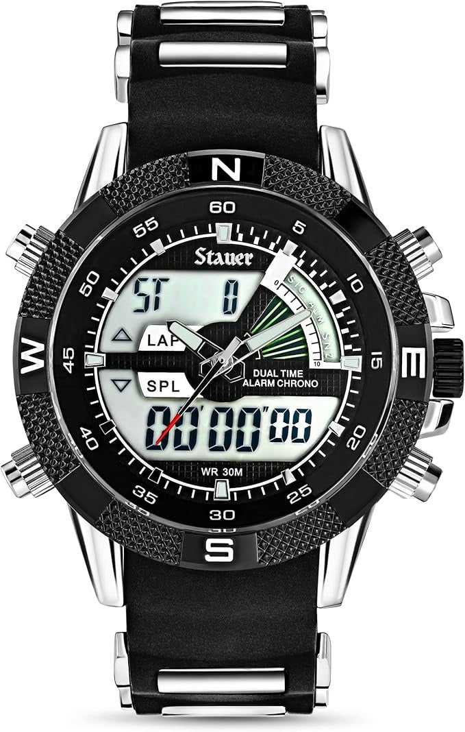 ⌚ Besnew Original Digital Quartz Watch – Luxury Men’s Fashion & Sports Wristwatch - Mayari Super Store