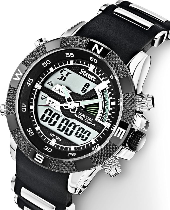 ⌚ Besnew Original Digital Quartz Watch – Luxury Men’s Fashion & Sports Wristwatch