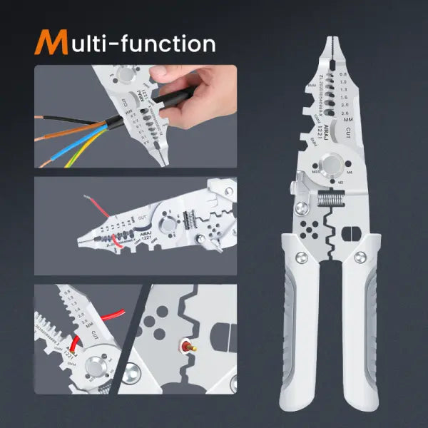 🔧 Multi-Function Wire Stripper & Cutter – 10-in-1 Electrical Tool - Mayari Super Store