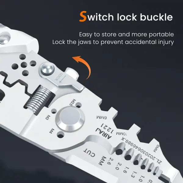 🔧 Multi-Function Wire Stripper & Cutter – 10-in-1 Electrical Tool - Mayari Super Store