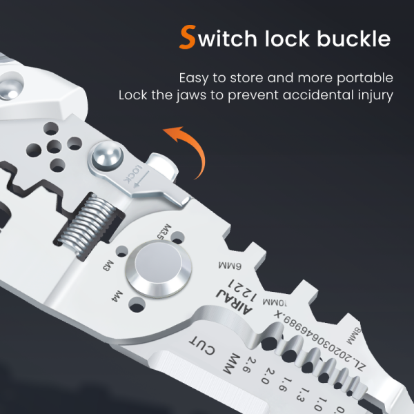 🔧 Multi-Function Wire Stripper & Cutter – 10-in-1 Electrical Tool Mayari Super Store