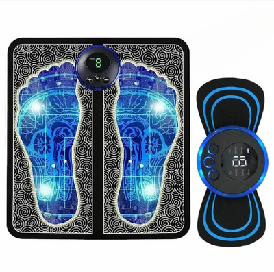 EMS Foot Massager Mat – USB Rechargeable Smart Acupuncture Foot Pad - Mayari Super Store