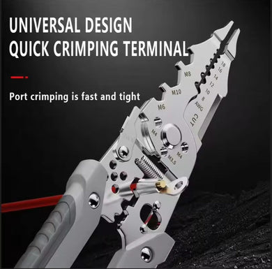 🔧 Multi-Function Wire Stripper & Cutter – 10-in-1 Electrical Tool Mayari Super Store