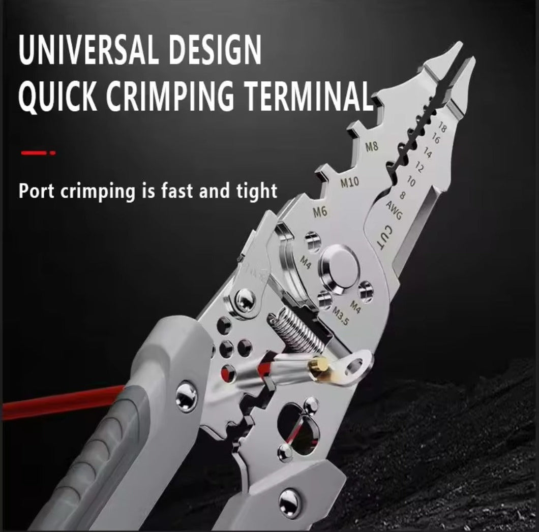 🔧 Multi-Function Wire Stripper & Cutter – 10-in-1 Electrical Tool Mayari Super Store