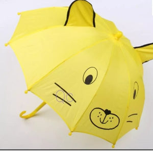 🌧️ Small Kids Cartoon Umbrella – Fun & Colorful Rain Protection ☔ Mayari Super Store