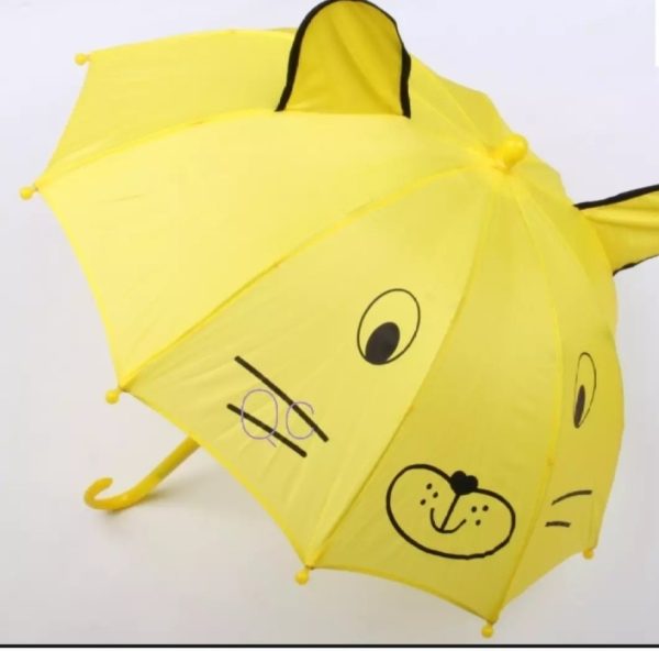 🌧️ Small Kids Cartoon Umbrella – Fun & Colorful Rain Protection ☔ Mayari Super Store
