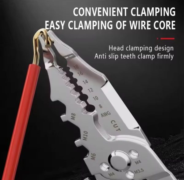 🔧 Multi-Function Wire Stripper & Cutter – 10-in-1 Electrical Tool Mayari Super Store