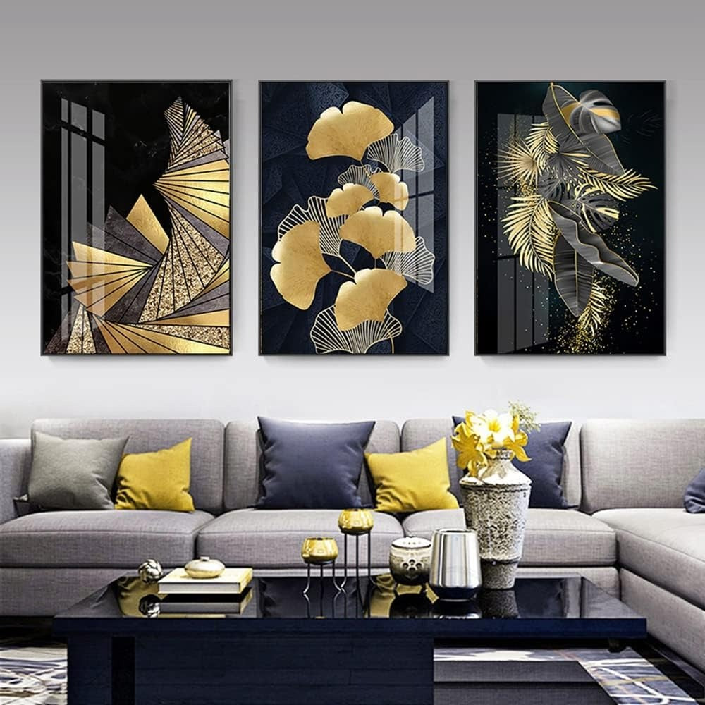 🌸 Set of 3pcs Flower Metal Art Wall Frame – Modern Home & Office Decor - Mayari Super Store