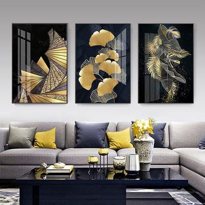 🌸 Set of 3pcs Flower Metal Art Wall Frame – Modern Home & Office Decor - Mayari Super Store