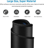 ⌨️ Keyboard Shortcut Mouse Pad – Excel/Word/PPT Cheat Sheet | Anti-Slip | Super Large Mat Mayari Super Store
