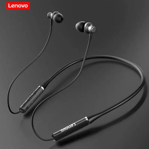 🎧 Lenovo HE05 Neckband Bluetooth Headset – Stylish, Powerful, and Comfortable 🎧 Mayari Super Store