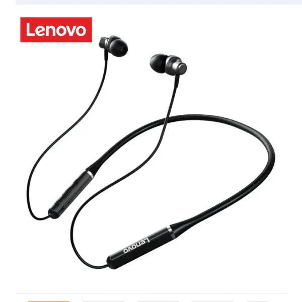 🎧 Lenovo HE05 Neckband Bluetooth Headset – Stylish, Powerful, and Comfortable 🎧 Mayari Super Store