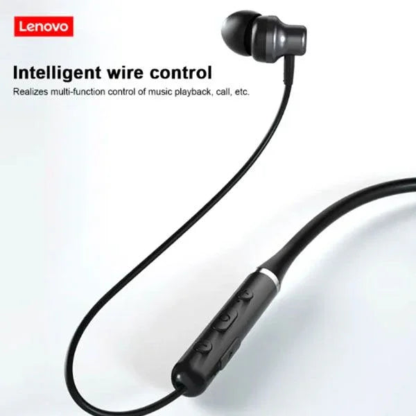 🎧 Lenovo HE05 Neckband Bluetooth Headset – Stylish, Powerful, and Comfortable 🎧 Mayari Super Store