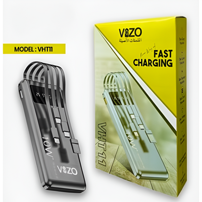 🔋 VHT-11 – 10,000mAh Full-Size Power Bank | Vizo VHT-11 for Android & iPhone - Mayari Super Store