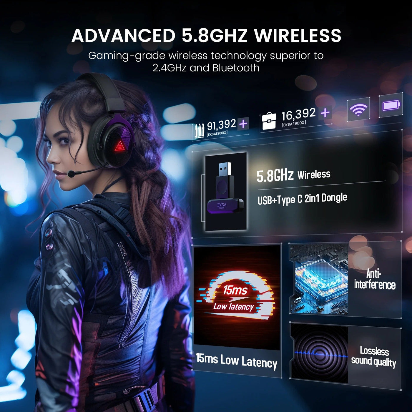 🕹️ Eksa T8 Stereo Gaming Headset – Best Gaming Headphone for PC, Console & Mobile 🎧 Mayari Super Store