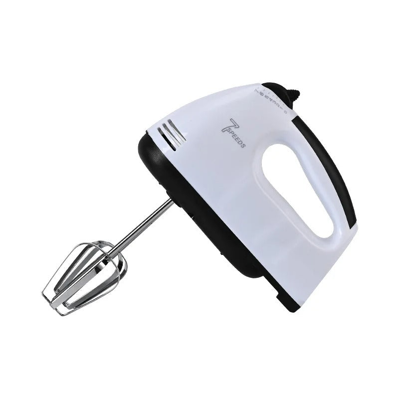 🍰 Scarlett Hand Mix Beater – 7 Speed Egg Beater with Chrome Beaters & Dough Hooks Mayari Super Store