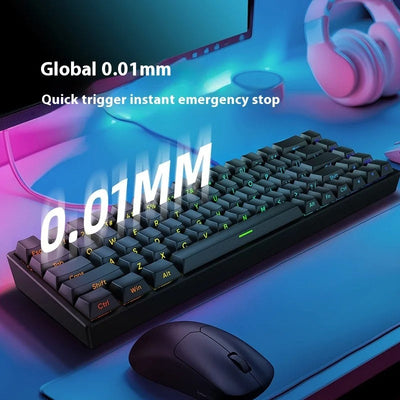 Tezarre TK-63 Pro RGB Wireless Mechanical Gaming Keyboard – Mini RGB Backlight Keyboard for PC, Laptop & Gamers Mayari Super Store