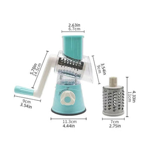 🥕 Tabletop Drum Grater – Manual Vegetable Cutter, Slicer & Grater | Multi-Functional Kitchen Gadget Mayari Super Store