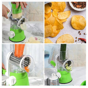 🥕 Tabletop Drum Grater – Manual Vegetable Cutter, Slicer & Grater | Multi-Functional Kitchen Gadget Mayari Super Store