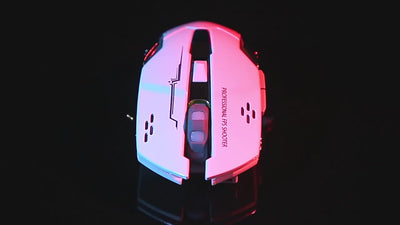 🖱️ Wireless & Rechargeable LED Gaming Mouse – Ultimate RGB Gaming Mouse for Laptop & PC