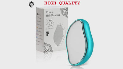 Crystal Hair Remover – Portable Painless Hair Removal Tool (Reusable & Washable)