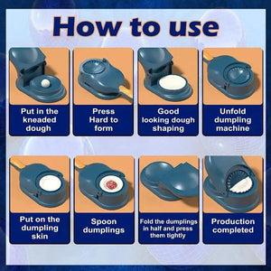 🥟 Samosa & Dumpling Pastry Dough Maker – Easy Press Mould Tool 🥟 Mayari Super Store