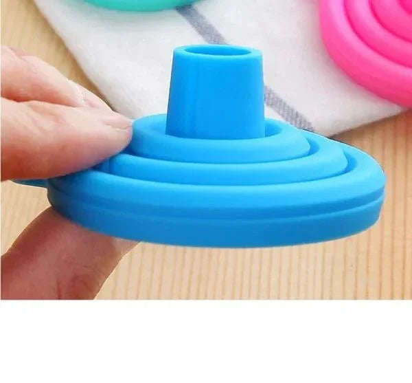 🍳 Silicone Oil Funnel – Kitchen Liquid Oil Dispensing Tool 🍳 - Mayari Super Store