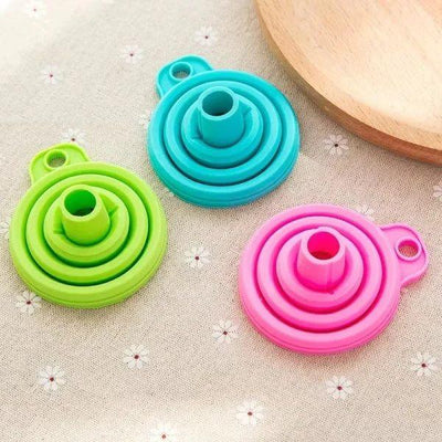 🍳 Silicone Oil Funnel – Kitchen Liquid Oil Dispensing Tool 🍳 - Mayari Super Store