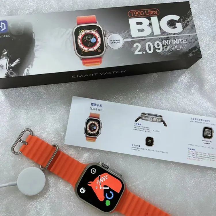 ⌚ T900 Ultra Smart Watch – Infinite Display | 49MM | Bluetooth Calling | Built-in Games Mayari Super Store