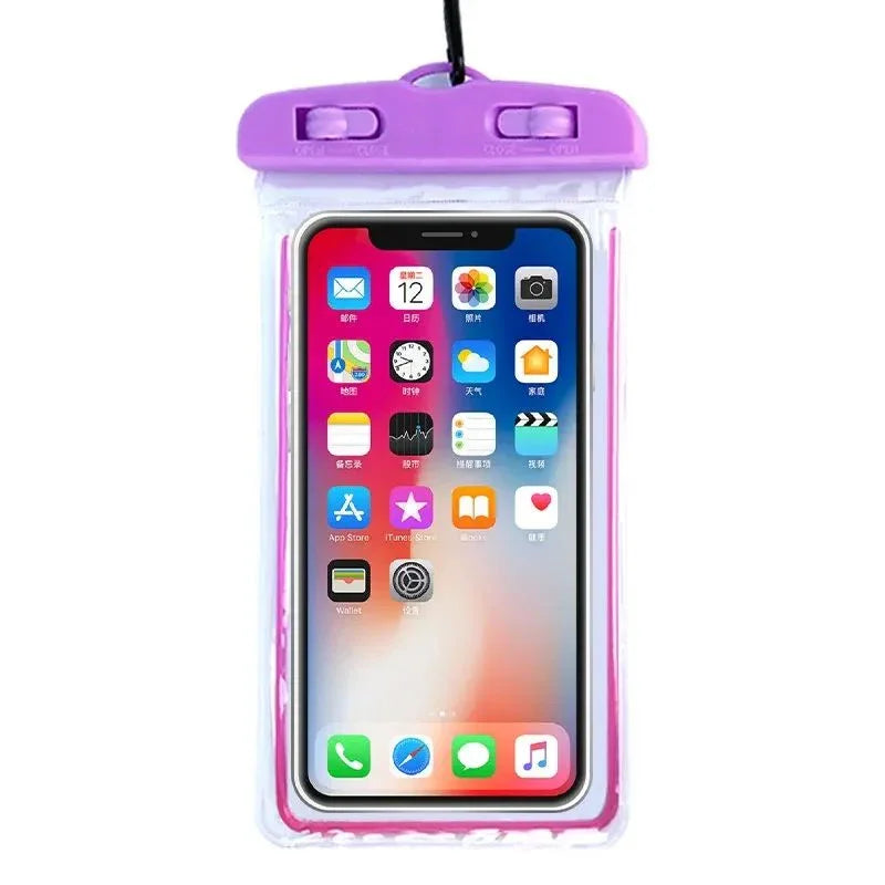 📱💦 Universal Waterproof Mobile Phone Bag – Triple-Layer Seal Protection 💦📱 Mayari Super Store