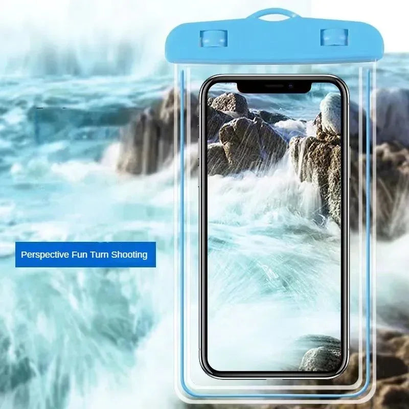 📱💦 Universal Waterproof Mobile Phone Bag – Triple-Layer Seal Protection 💦📱 Mayari Super Store
