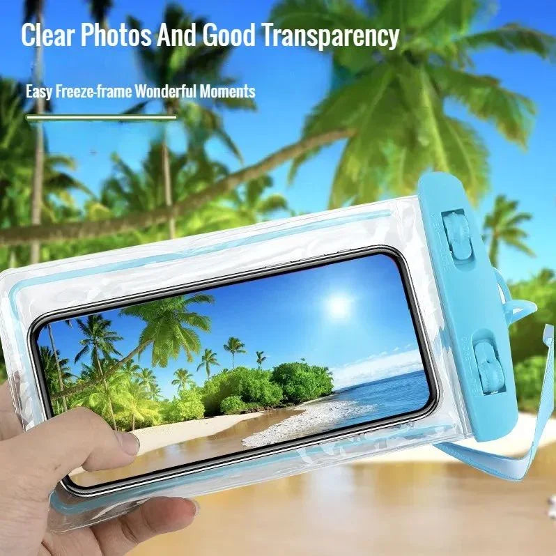 📱💦 Universal Waterproof Mobile Phone Bag – Triple-Layer Seal Protection 💦📱 Mayari Super Store
